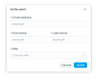 Small form modal preview